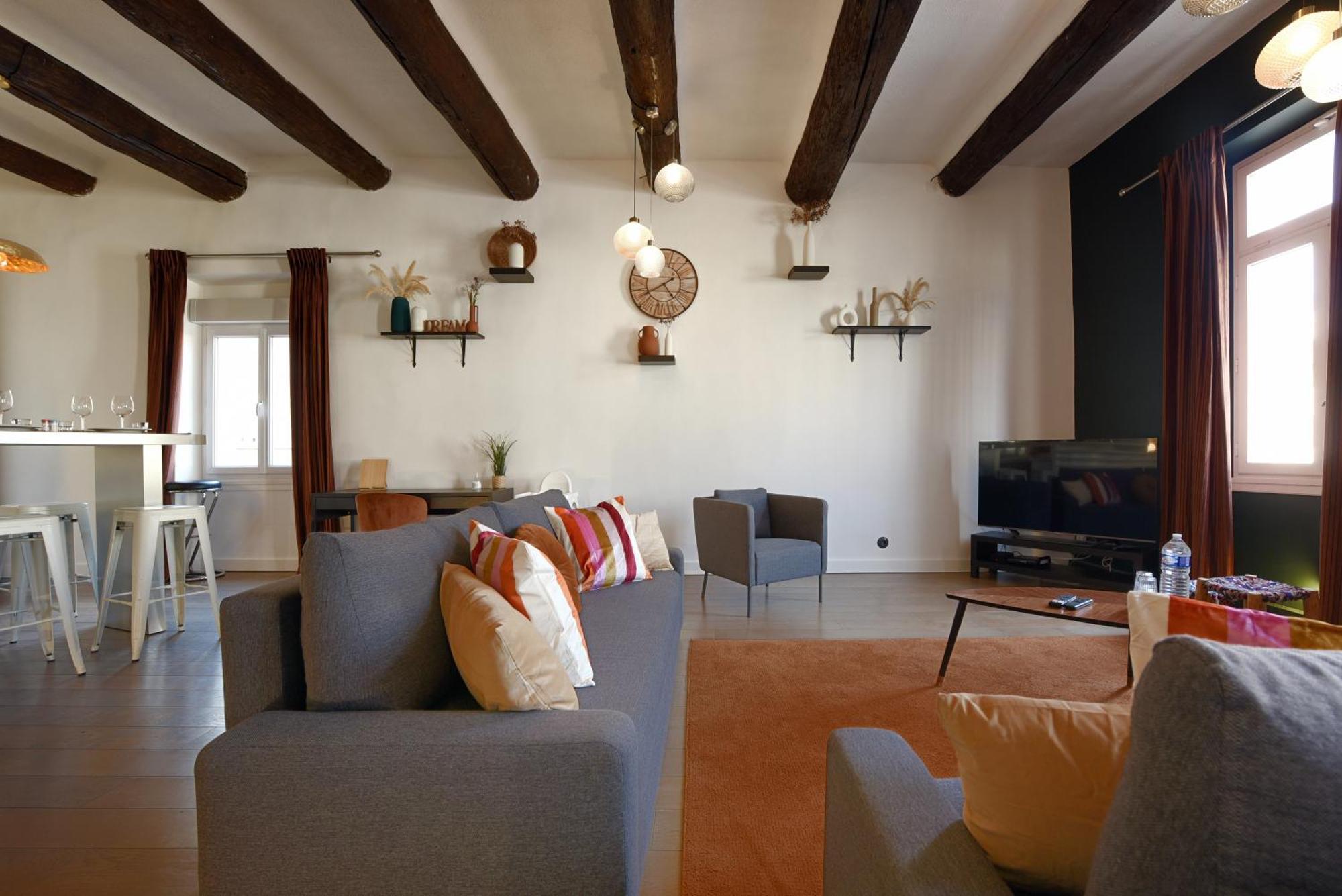 Vieux-Port Magnifique Appartement Loft Marseille Luaran gambar