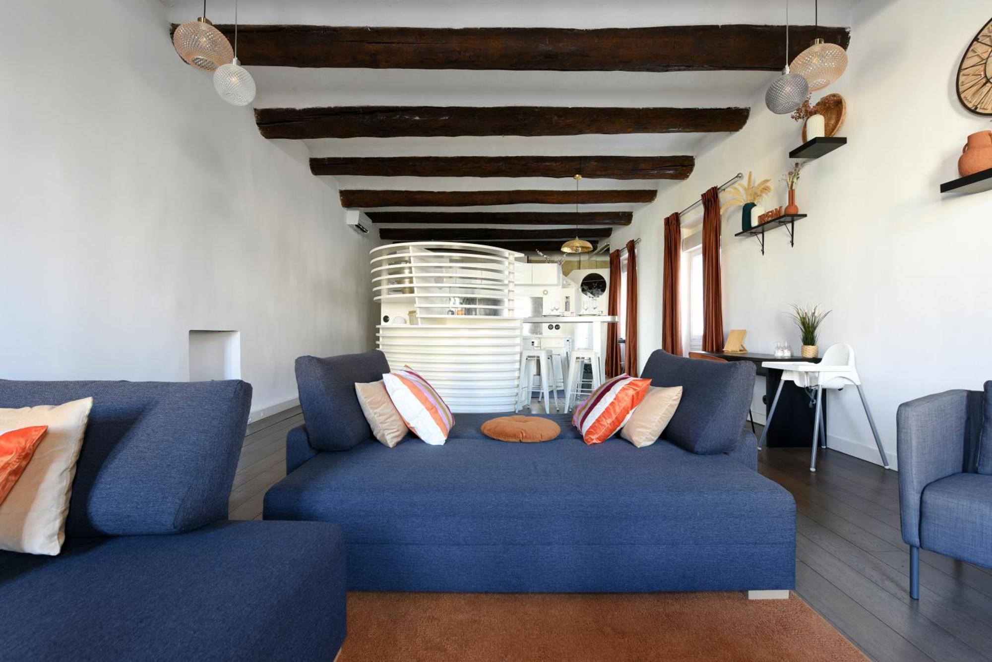 Vieux-Port Magnifique Appartement Loft Marseille Luaran gambar