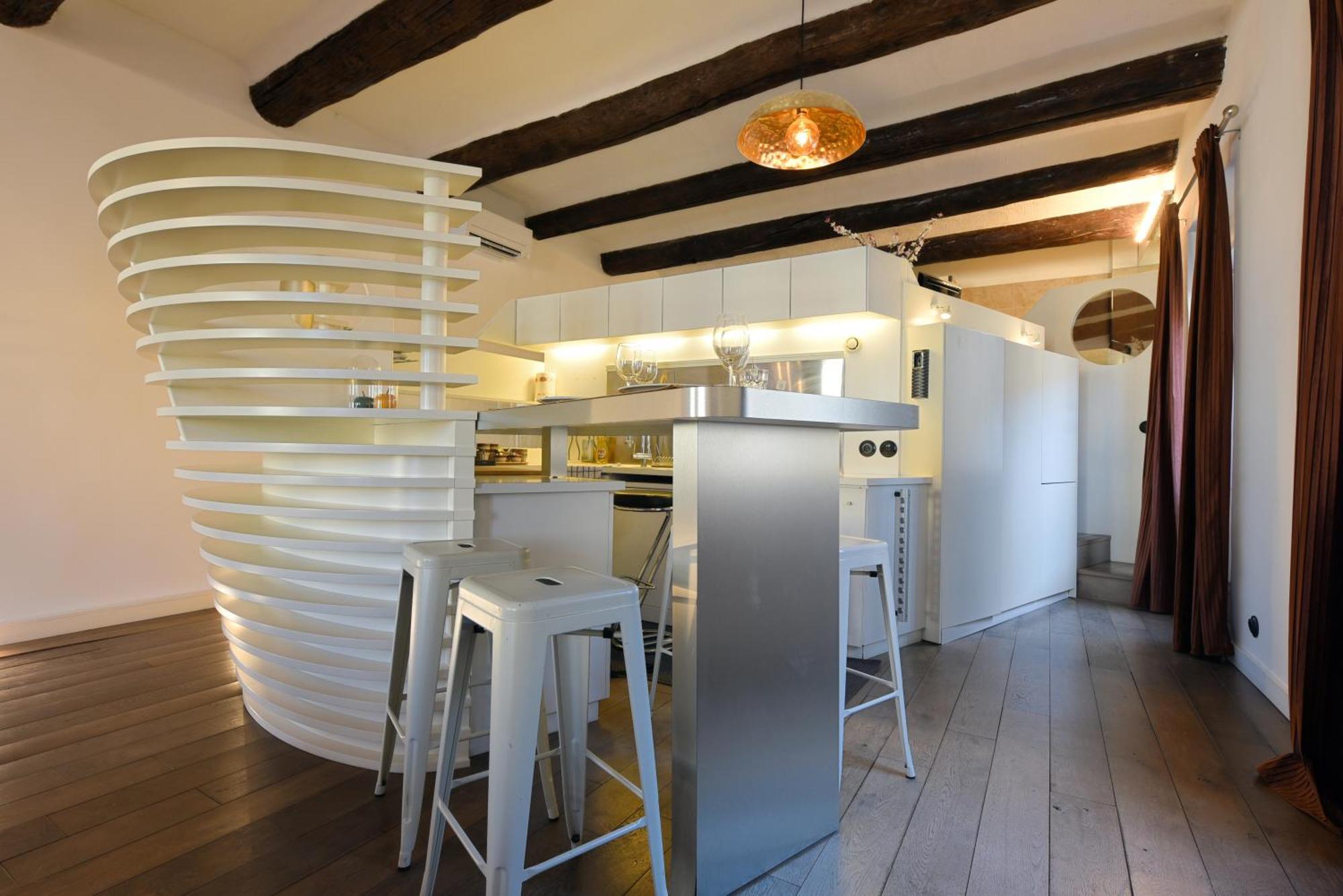Vieux-Port Magnifique Appartement Loft Marseille Luaran gambar