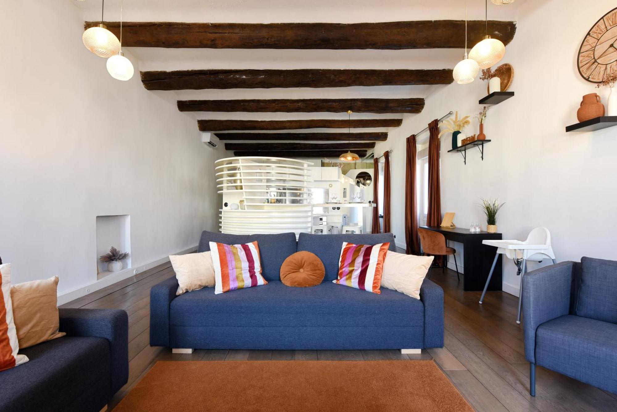 Vieux-Port Magnifique Appartement Loft Marseille Luaran gambar